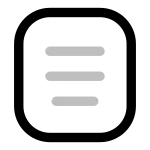 Document SVG Icon